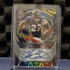 2024 Panini Spectra Spectral Signatures Knowshon Moreno #SS-KMO card