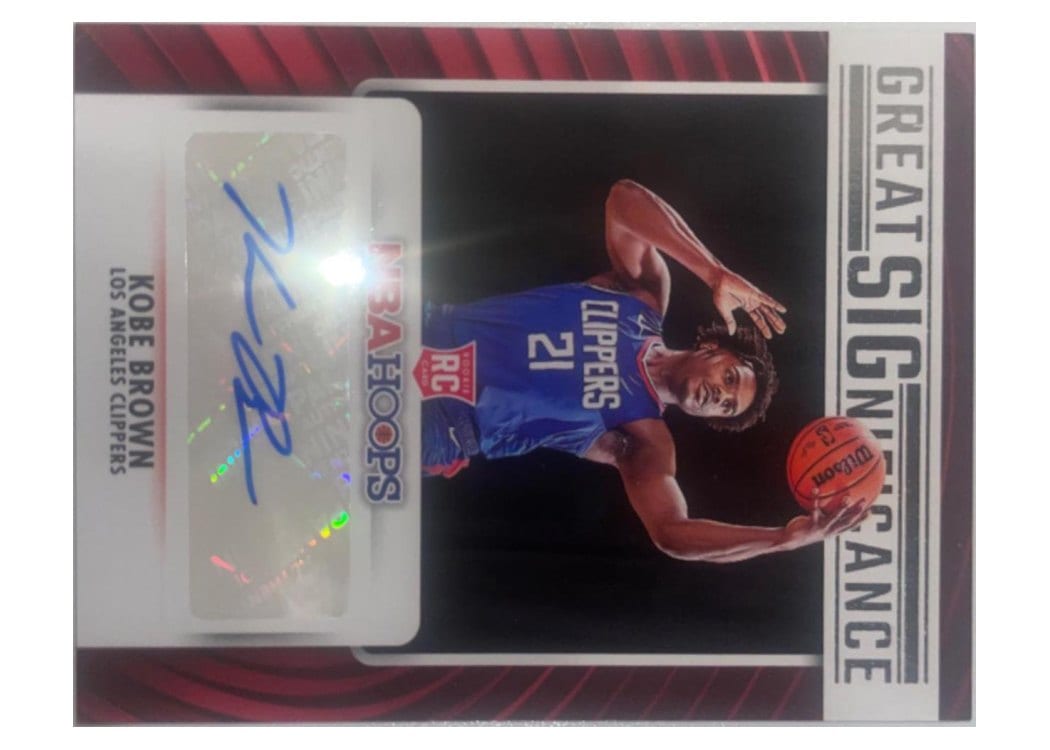 2023-24 Hoops Great SIGnificance Kobe Brown #GS-BRN card