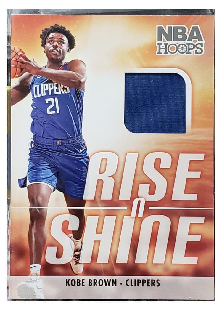 2023-24 Hoops Rise n Shine Kobe Brown #RS-KOB card