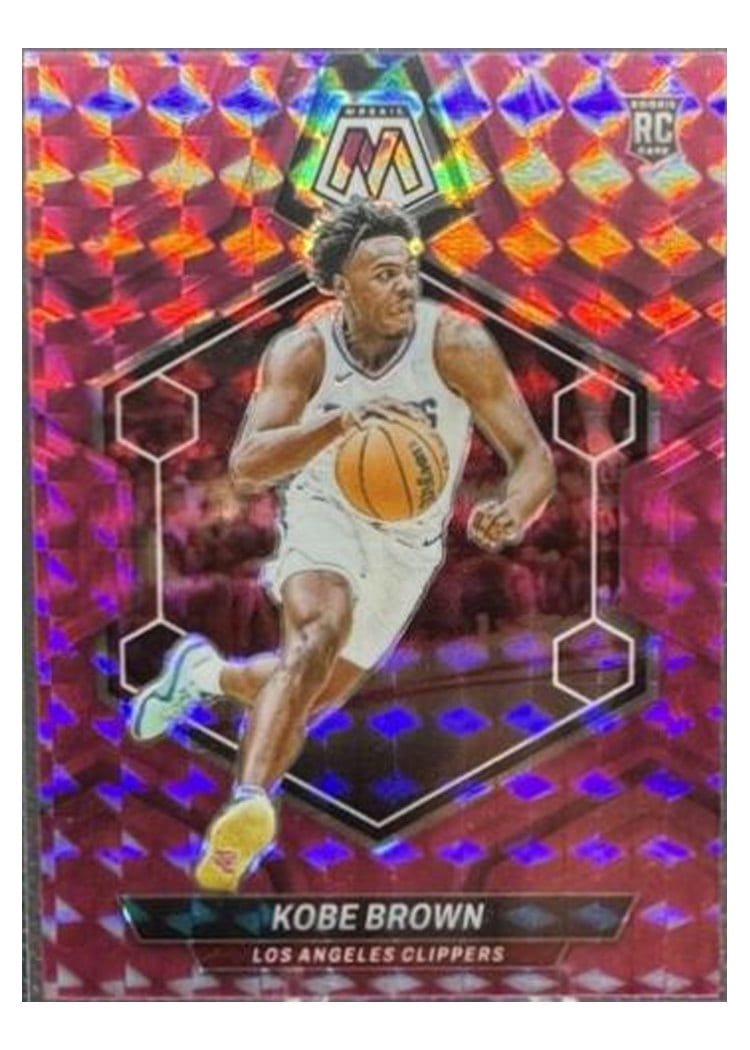 2023-24 Panini Mosaic Base Set Kobe Brown #209 card