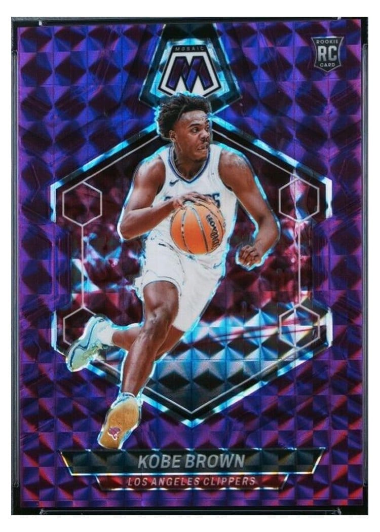 2023-24 Panini Mosaic Base Set Kobe Brown #209 card