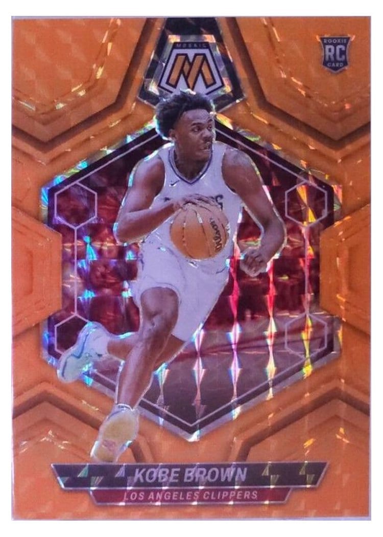 2023-24 Panini Mosaic Base Set Kobe Brown #209 card