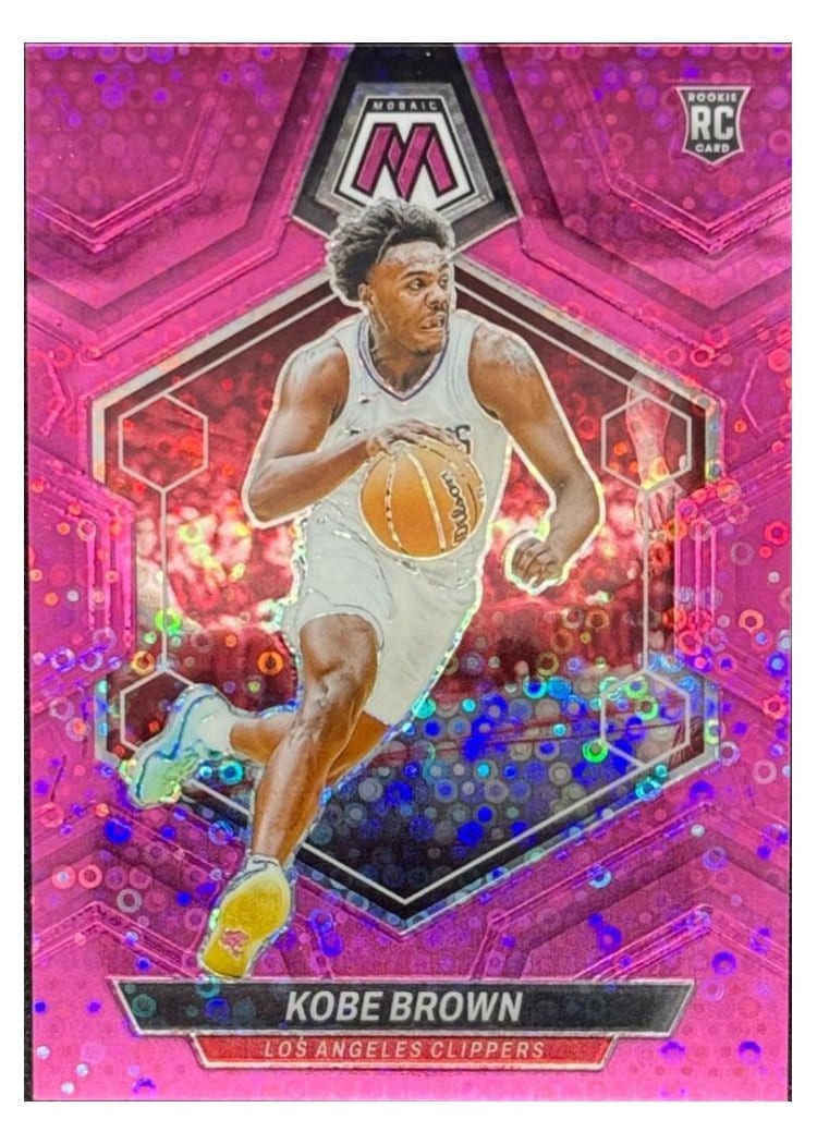 2023-24 Panini Mosaic Base Set Kobe Brown #209 card