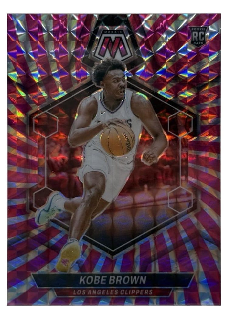 2023-24 Panini Mosaic Base Set Kobe Brown #209 card