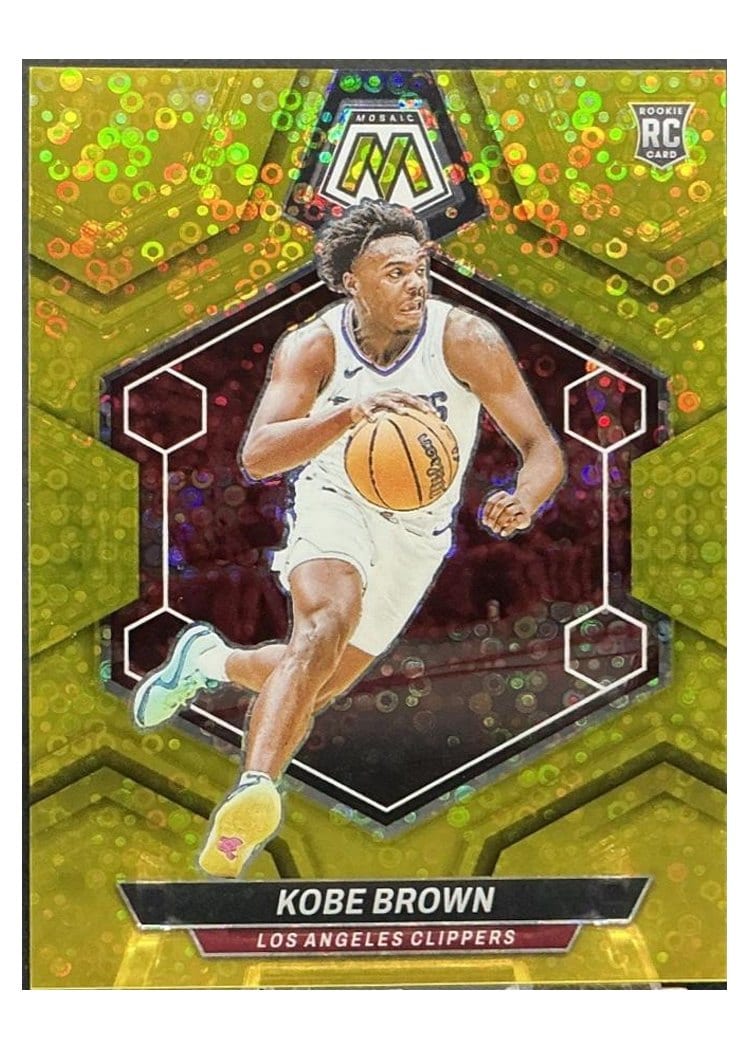 2023-24 Panini Mosaic Base Set Kobe Brown #209 card