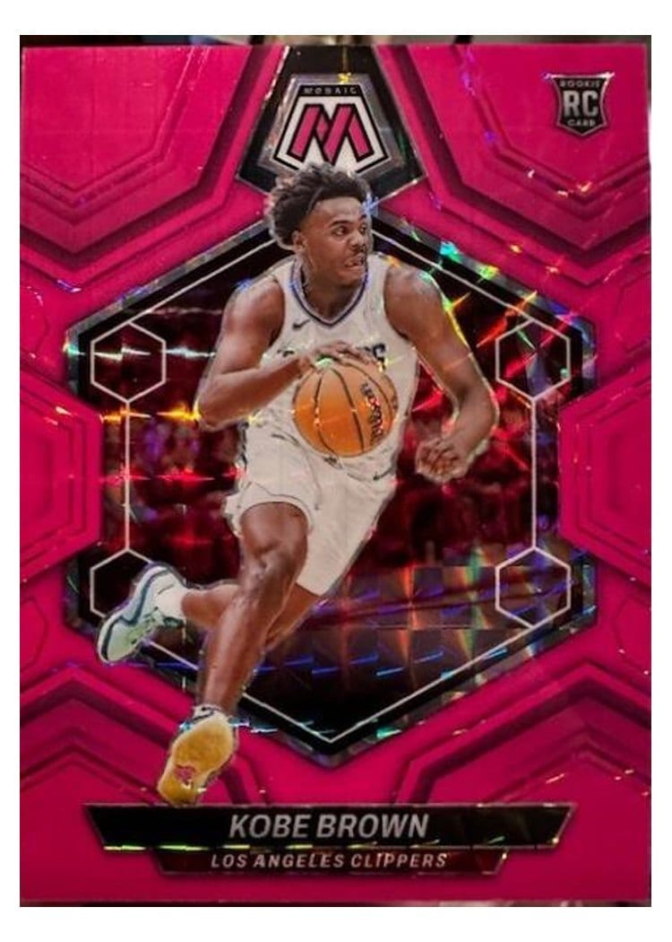2023-24 Panini Mosaic Base Set Kobe Brown #209 card