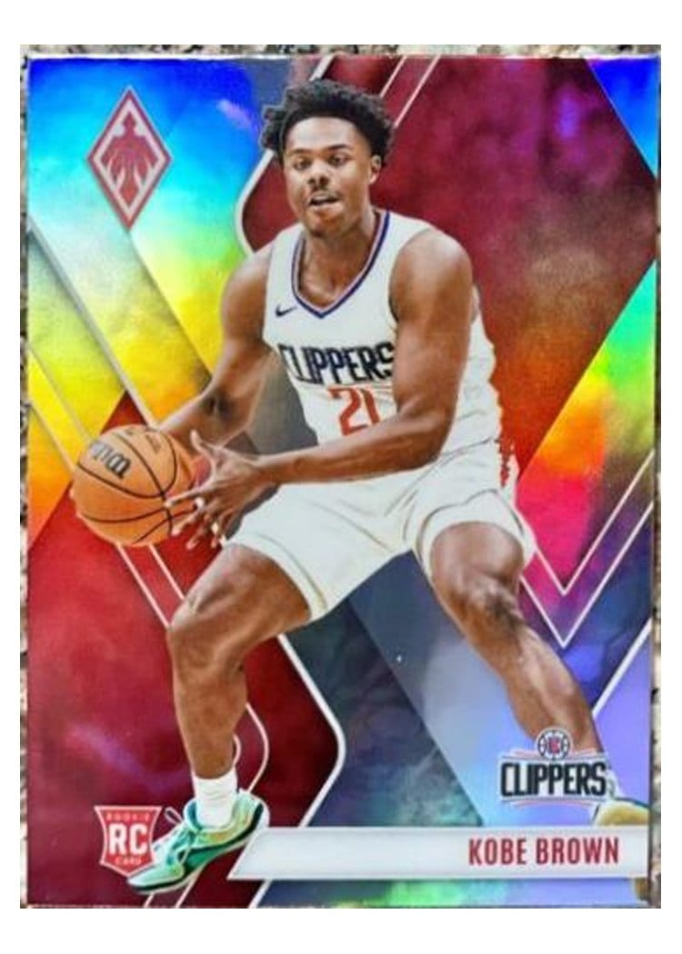 2023-24 Panini Phoenix Base Set Kobe Brown Color Burst #257 card