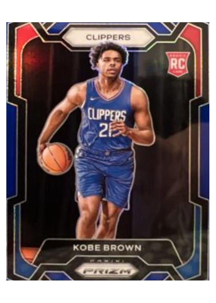2023-24 Panini Prizm Base Set Kobe Brown #144 card