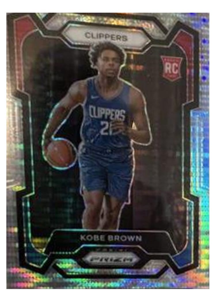 2023-24 Panini Prizm Base Set Kobe Brown #144 card