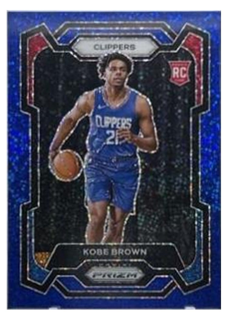 2023-24 Panini Prizm Base Set Kobe Brown #144 card
