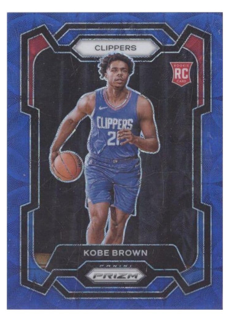 2023-24 Panini Prizm Base Set Kobe Brown #144 card
