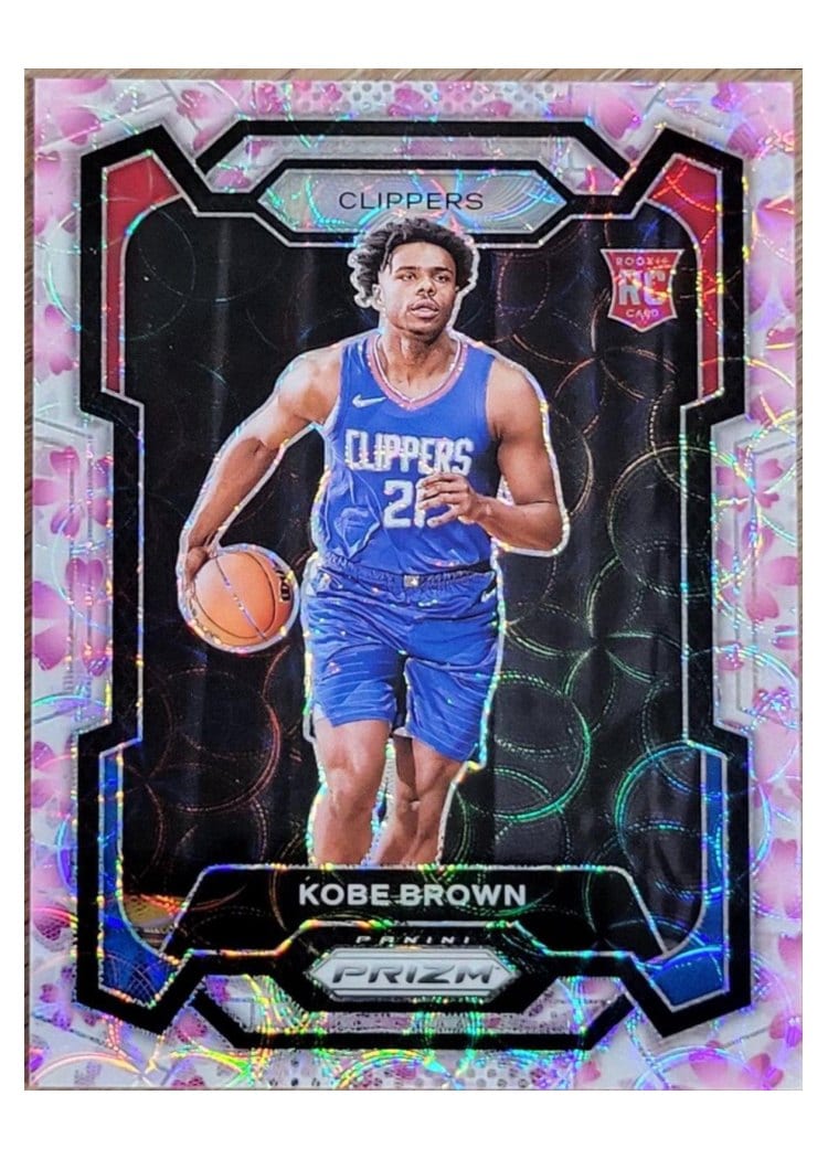2023-24 Panini Prizm Base Set Kobe Brown #144 card