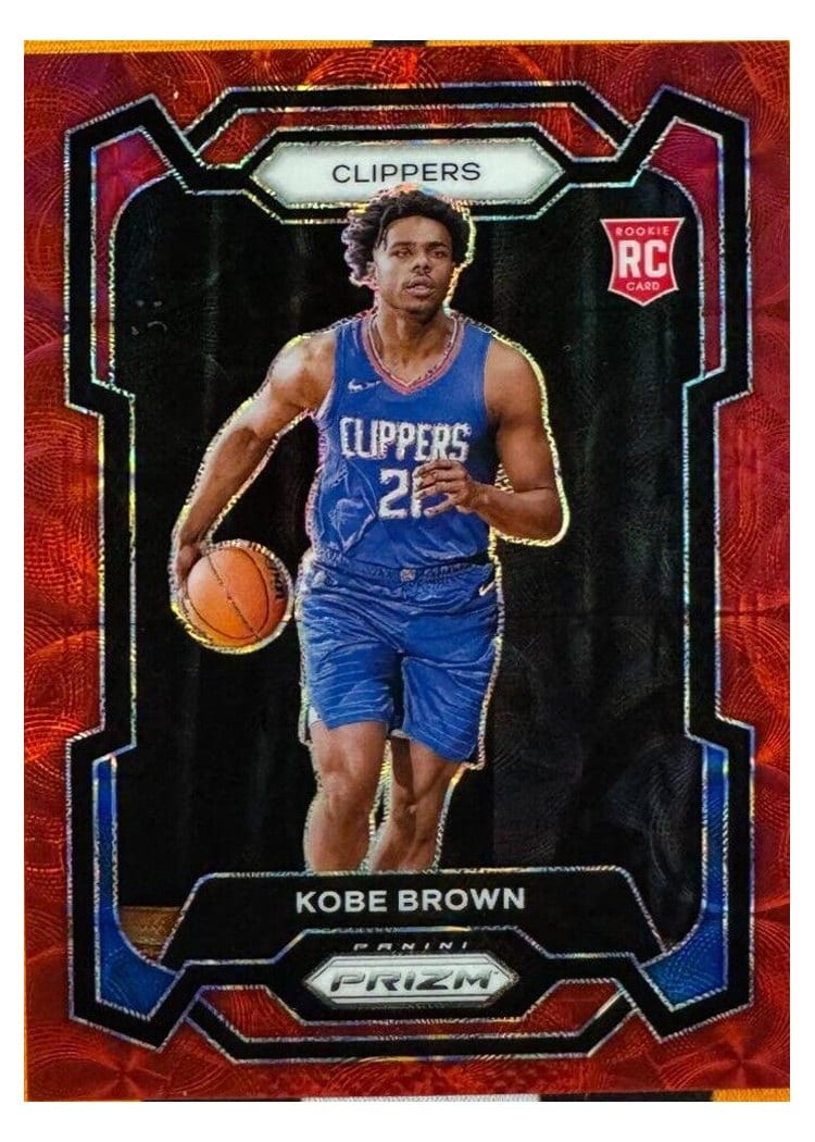 2023-24 Panini Prizm Base Set Kobe Brown #144 card