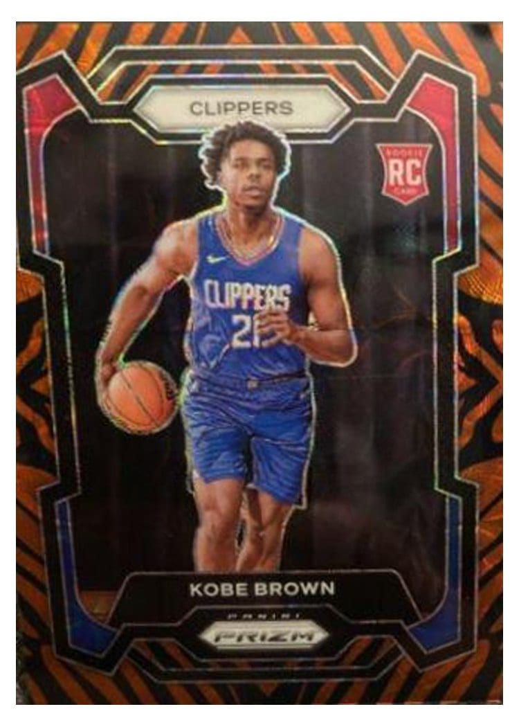2023-24 Panini Prizm Base Set Kobe Brown #144 card