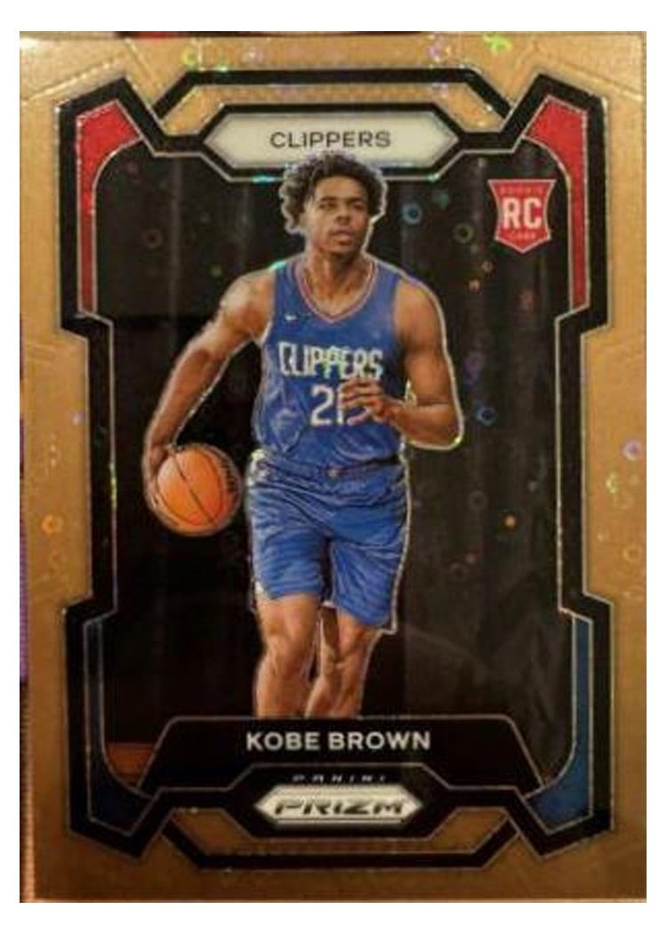 2023-24 Panini Prizm Base Set Kobe Brown #144 card