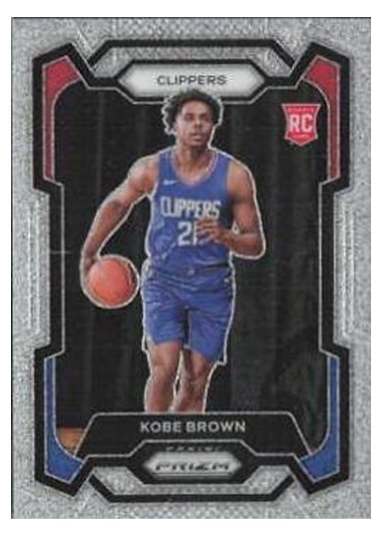 2023-24 Panini Prizm Base Set Kobe Brown #144 card