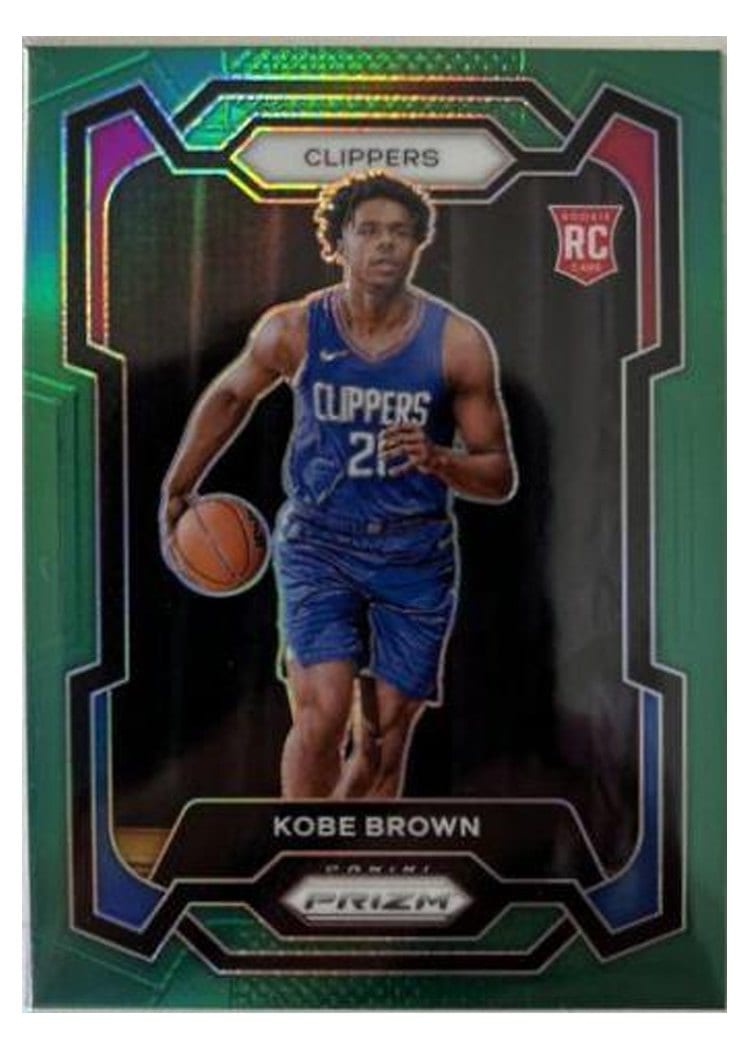 2023-24 Panini Prizm Base Set Kobe Brown #144 card