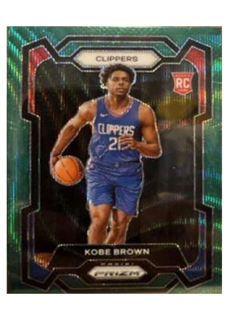 2023-24 Panini Prizm Base Set Kobe Brown #144 card