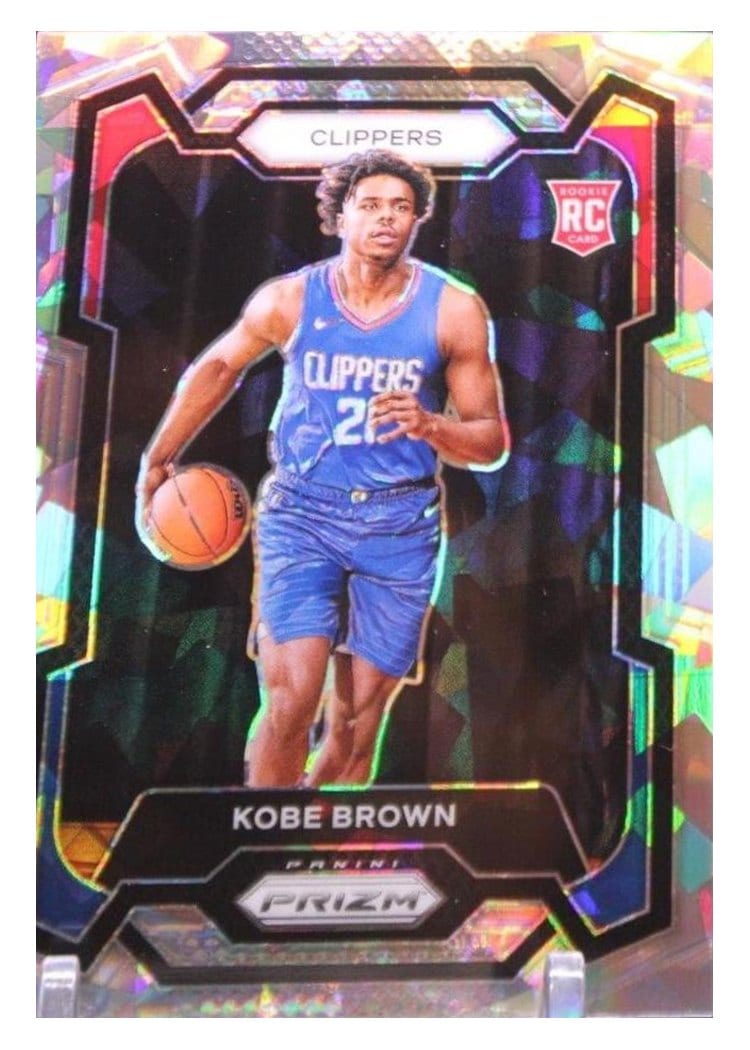 2023-24 Panini Prizm Base Set Kobe Brown #144 card