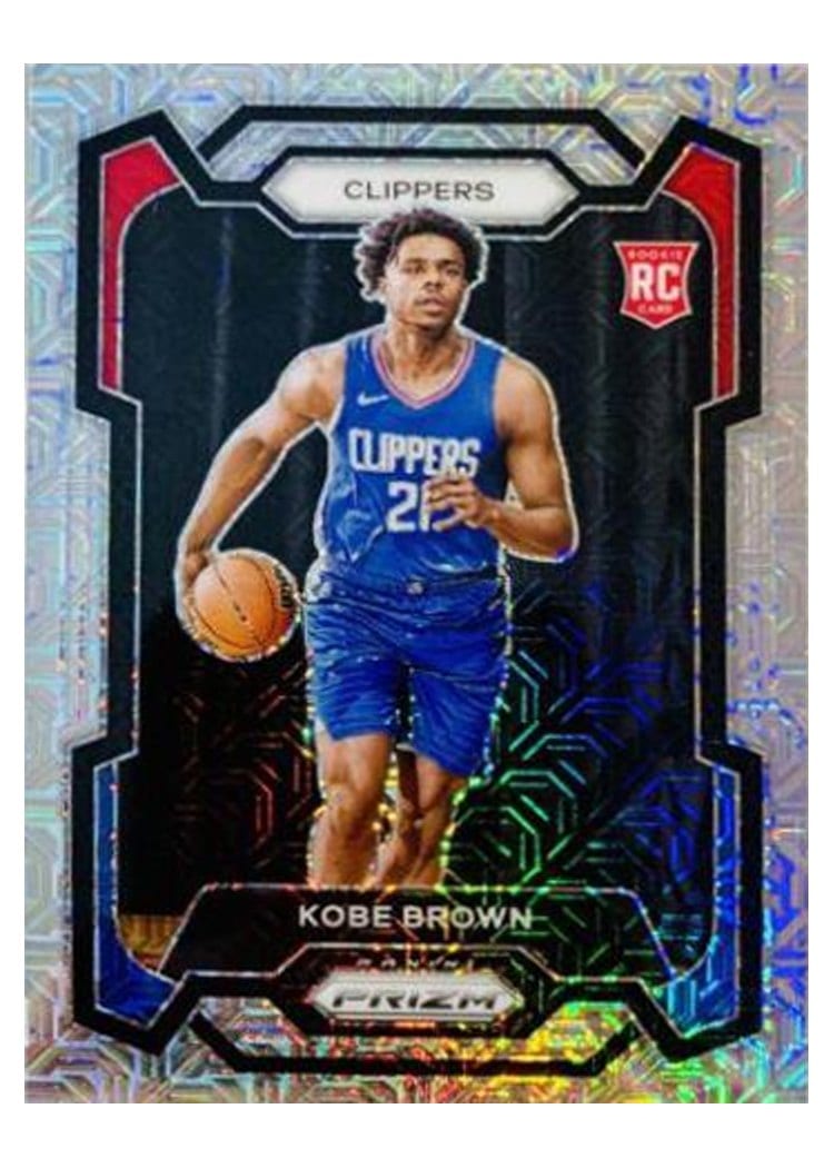 2023-24 Panini Prizm Base Set Kobe Brown #144 card