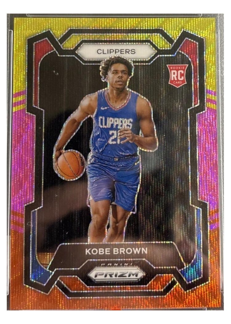 2023-24 Panini Prizm Base Set Kobe Brown #144 card