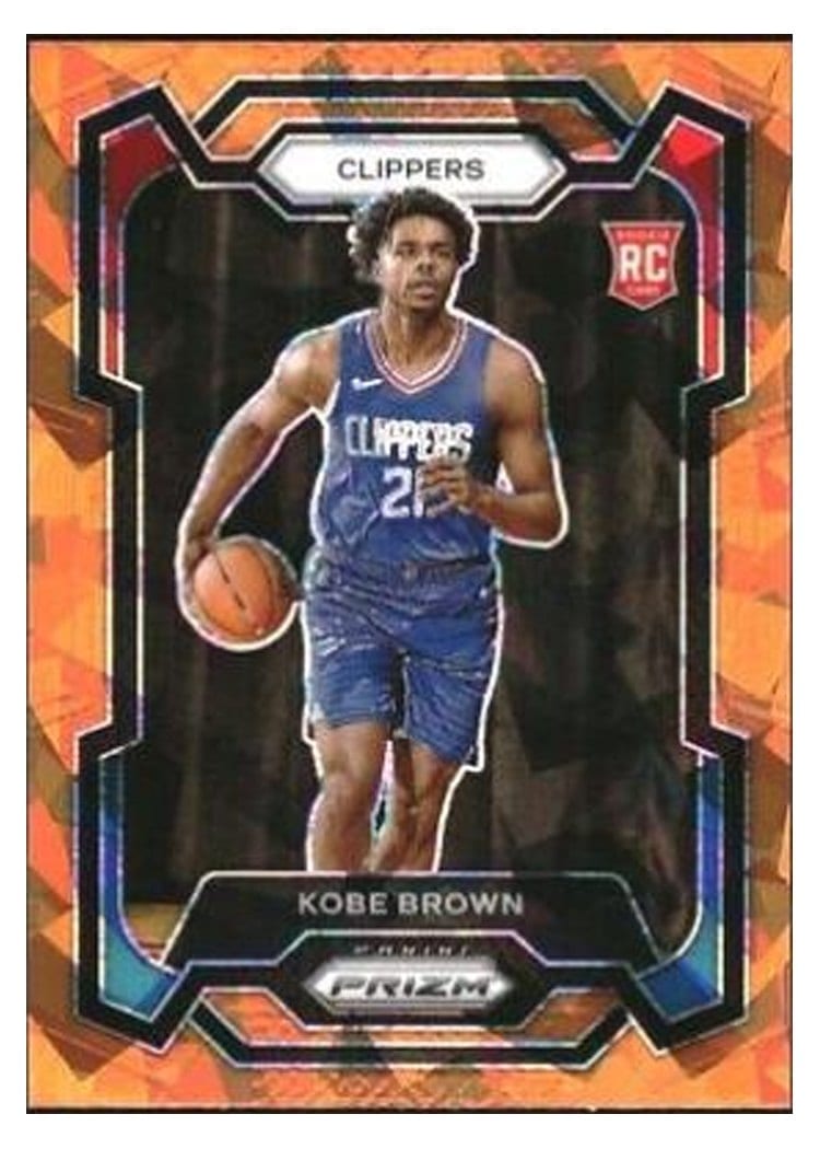 2023-24 Panini Prizm Base Set Kobe Brown #144 card
