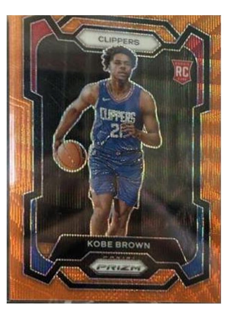 2023-24 Panini Prizm Base Set Kobe Brown #144 card