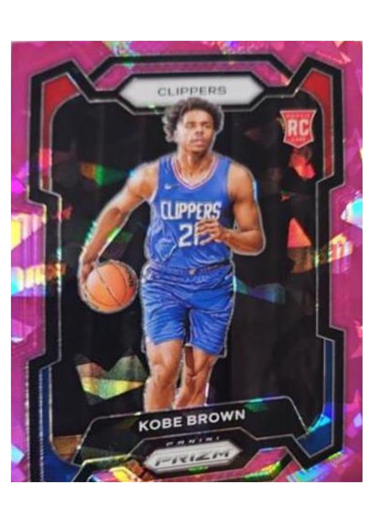 2023-24 Panini Prizm Base Set Kobe Brown #144 card