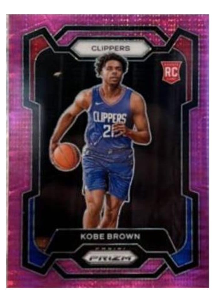 2023-24 Panini Prizm Base Set Kobe Brown #144 card