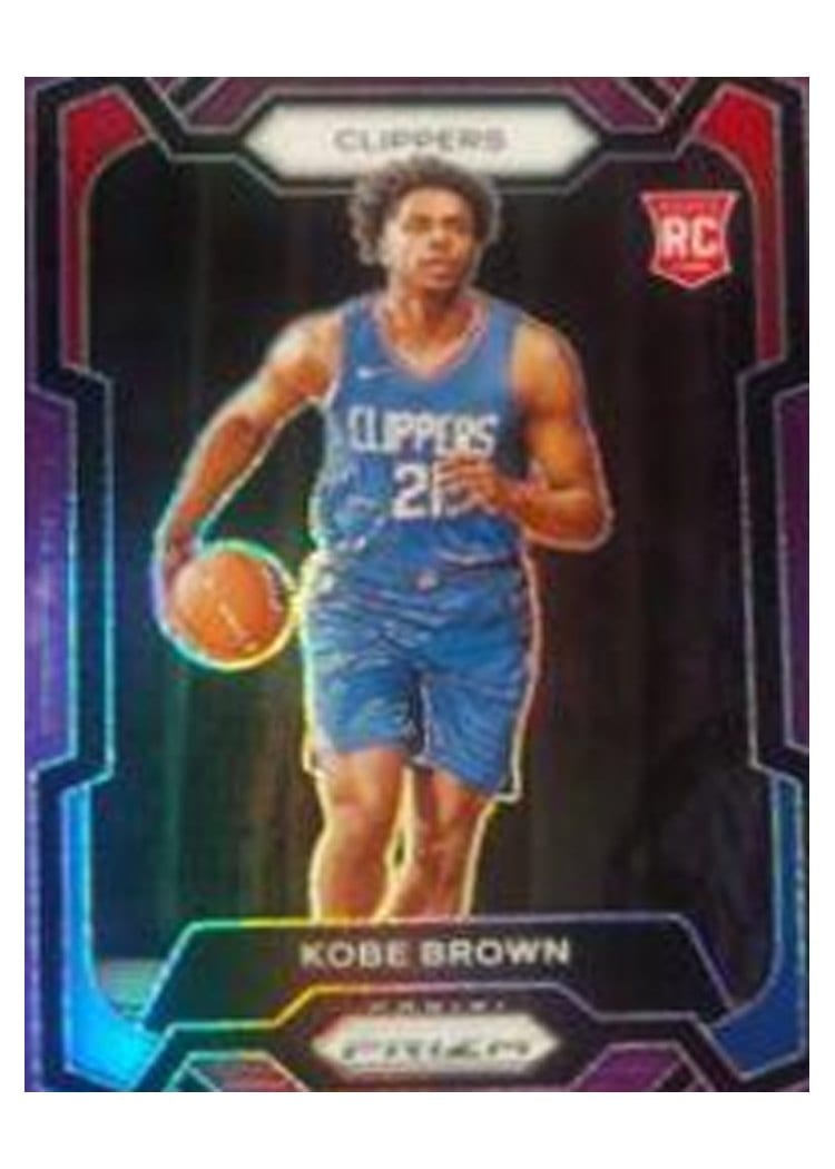 2023-24 Panini Prizm Base Set Kobe Brown #144 card