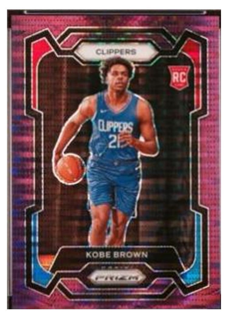 2023-24 Panini Prizm Base Set Kobe Brown #144 card