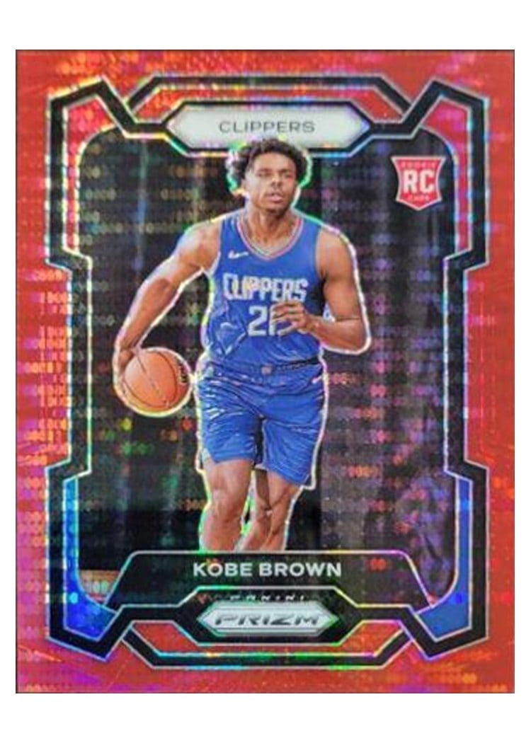 2023-24 Panini Prizm Base Set Kobe Brown #144 card