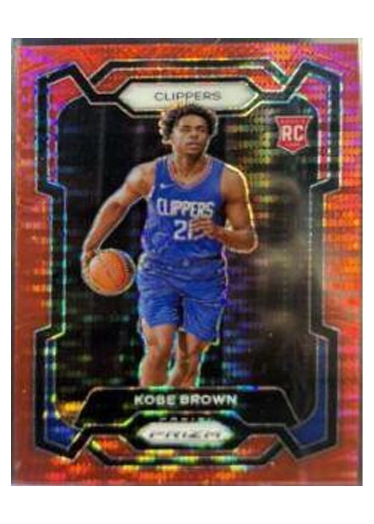 2023-24 Panini Prizm Base Set Kobe Brown #144 card