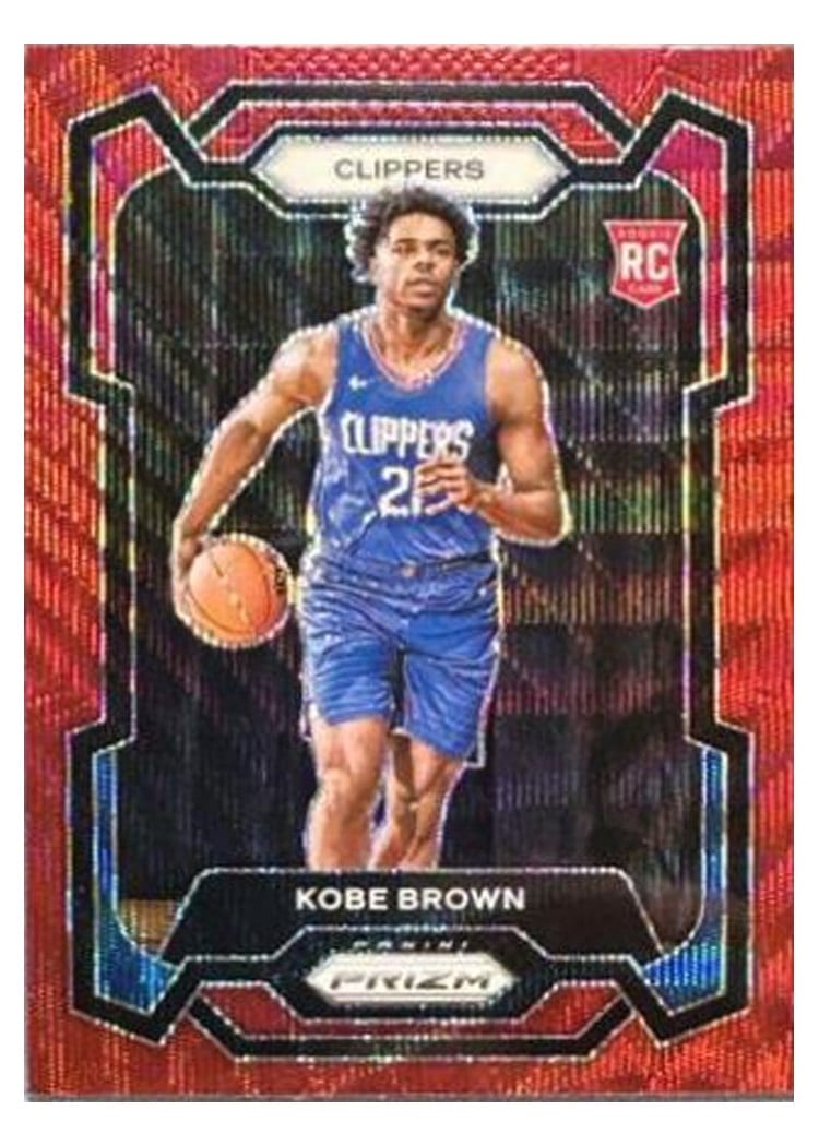 2023-24 Panini Prizm Base Set Kobe Brown #144 card