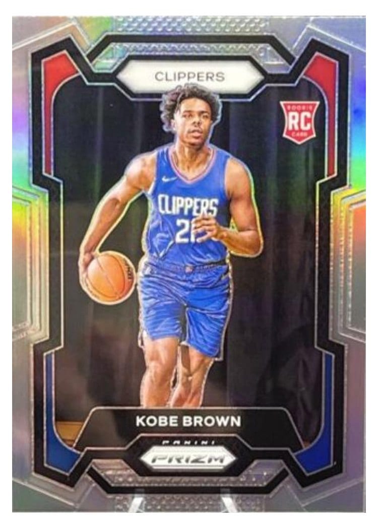 2023-24 Panini Prizm Base Set Kobe Brown #144 card