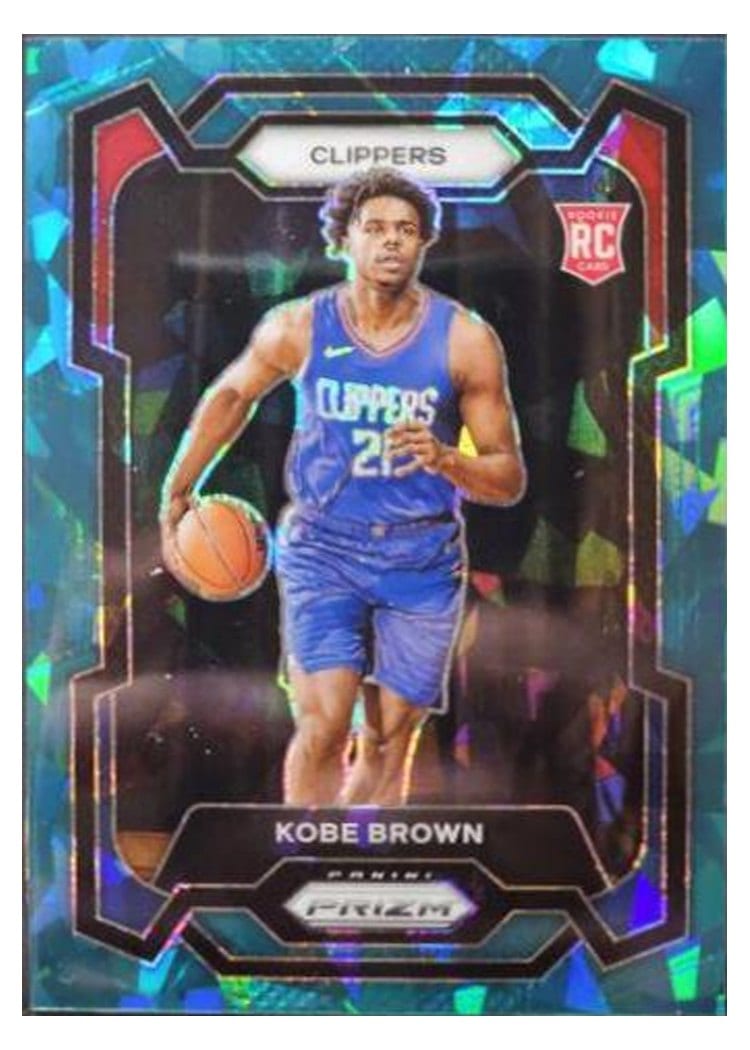 2023-24 Panini Prizm Base Set Kobe Brown #144 card