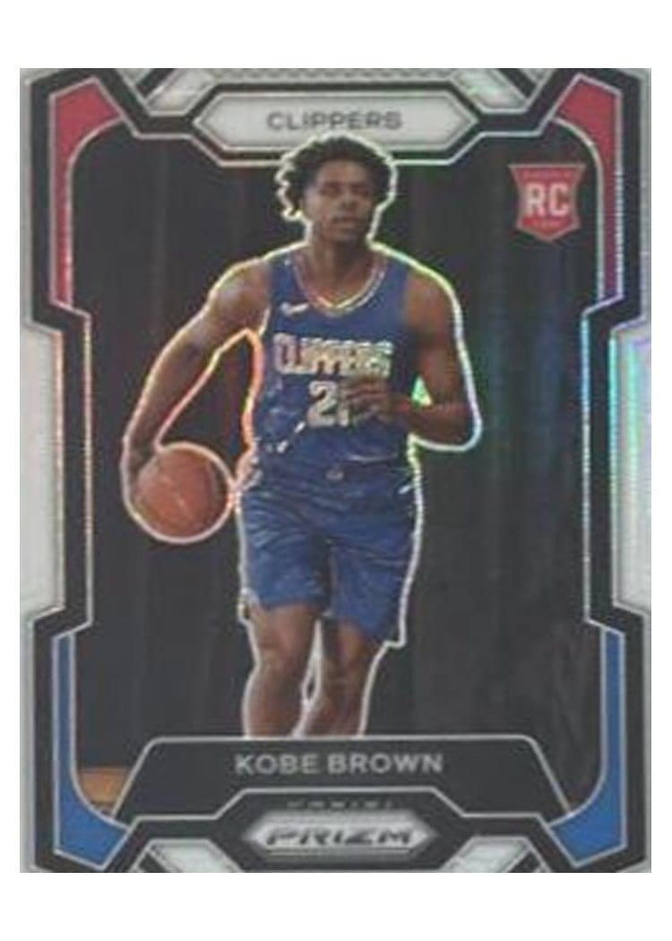 2023-24 Panini Prizm Base Set Kobe Brown #144 card