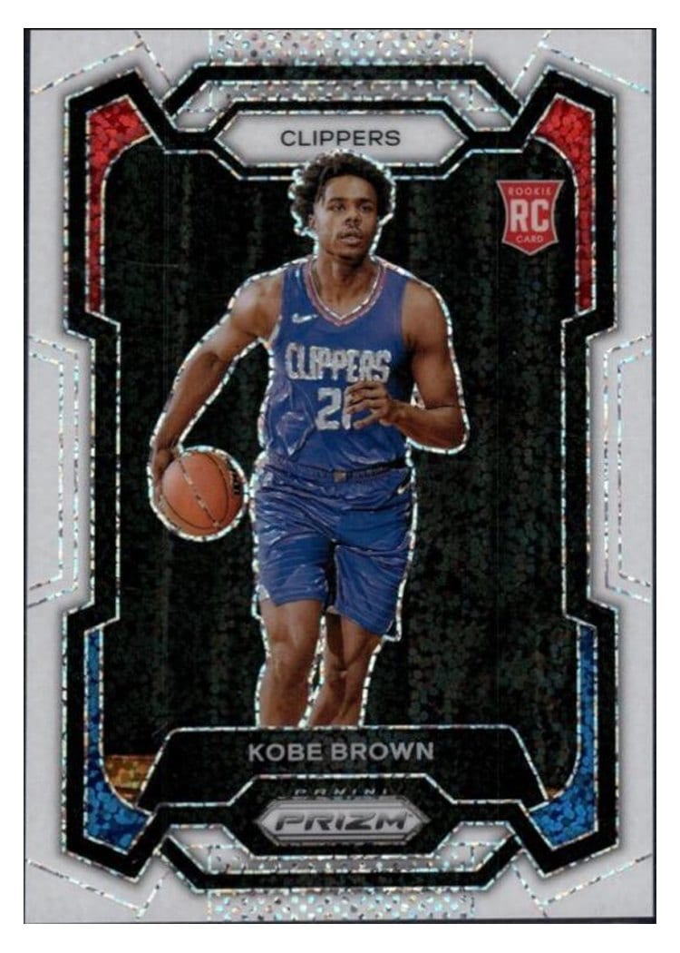 2023-24 Panini Prizm Base Set Kobe Brown #144 card