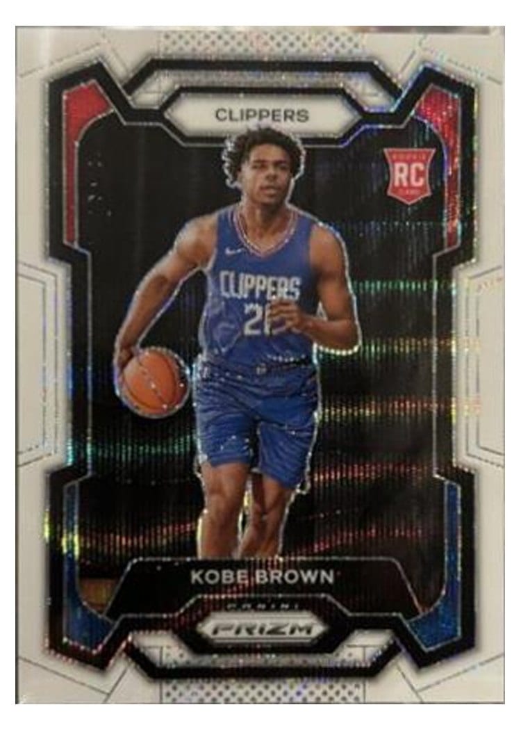 2023-24 Panini Prizm Base Set Kobe Brown #144 card