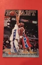 1996 Score Board Basketball Rookies Kobe Bryant #15 card