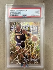 1998 Fleer Tradition Kobe Bryant #1 card