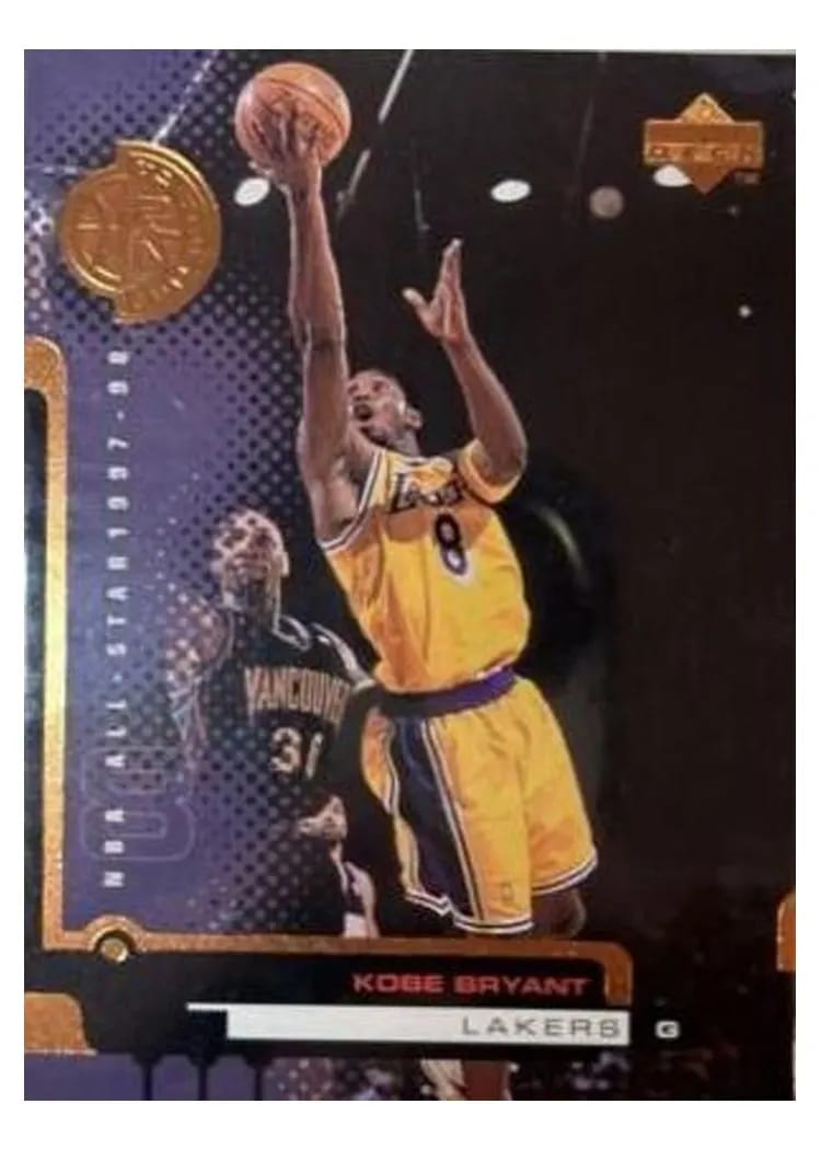 1998 Upper Deck Kobe Bryant #172 card