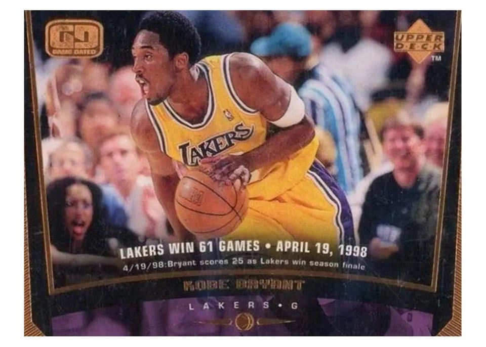 1998 Upper Deck Kobe Bryant #75 card