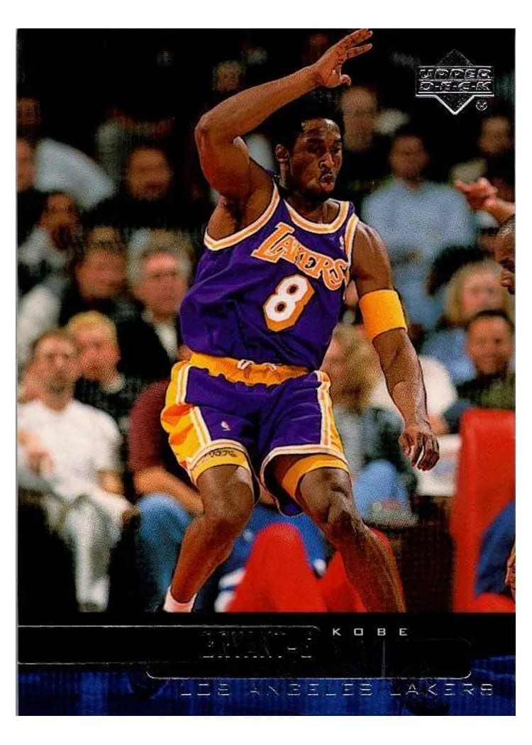 1999 Upper Deck Kobe Bryant #58 card