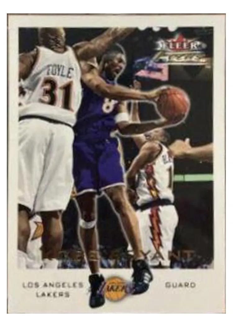 2000 Fleer Focus Kobe Bryant #155 card