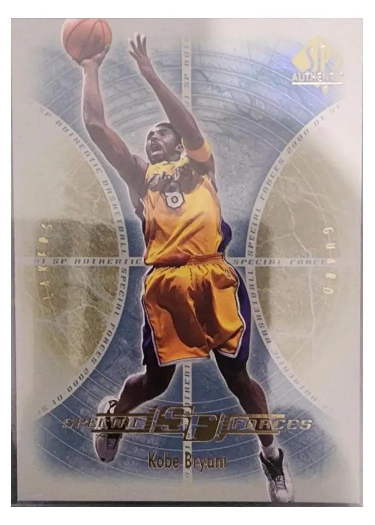 2000 SP Authentic Special Forces Kobe Bryant card