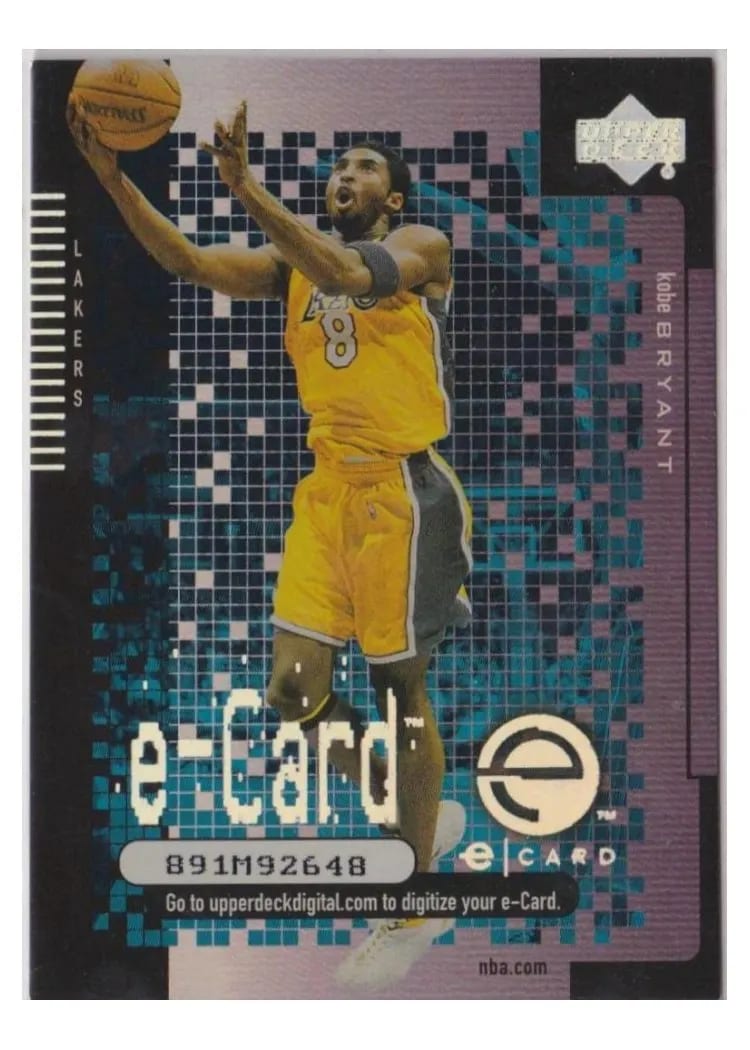 2000 Upper Deck E-Card kobe Bryant #EC1 card