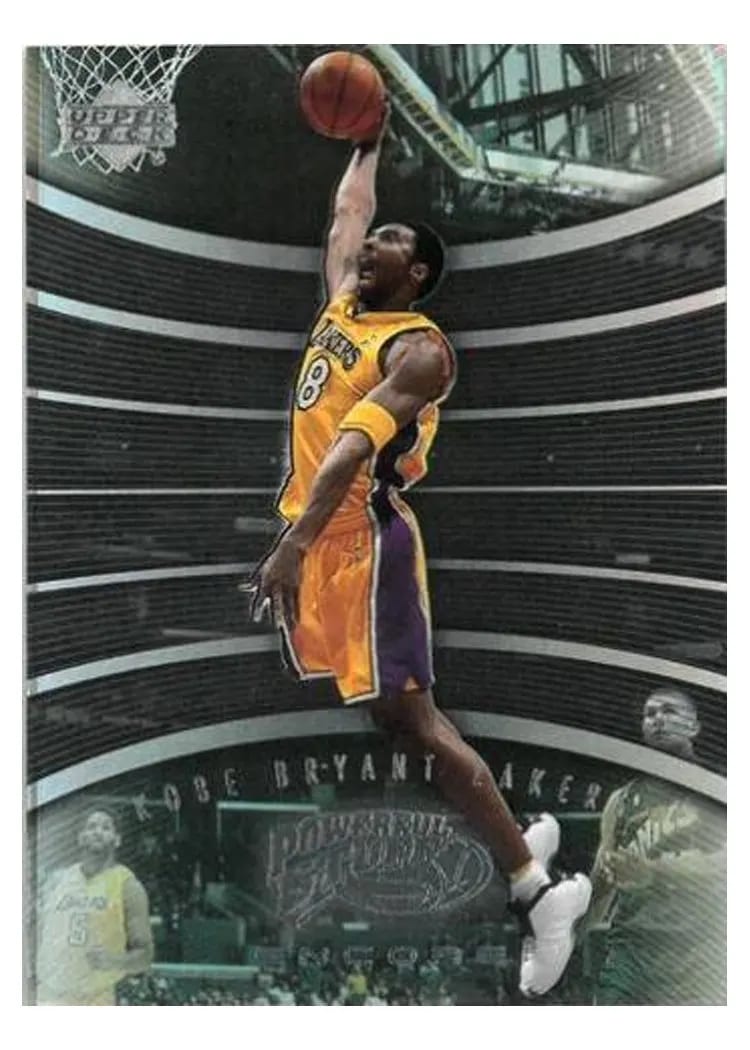 2000 Upper Deck Encore Powerful Stuff Kobe Bryant #PS1 card
