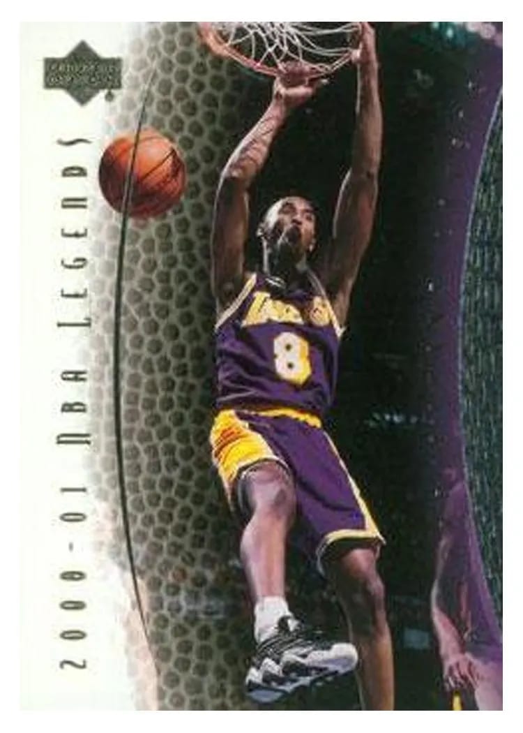 2000 Upper Deck Legends Kobe Bryant #8 card