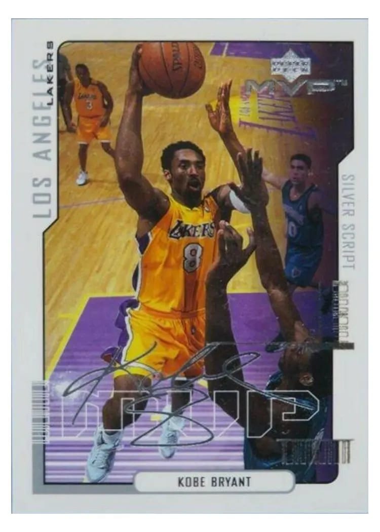 2000 Upper Deck MVP Kobe Bryant #77 card